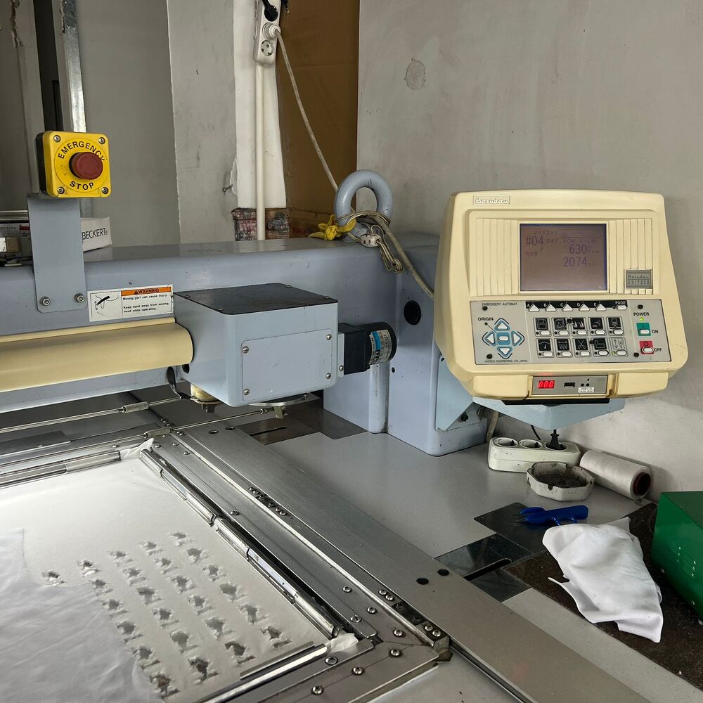 Satılık Barudan Nakış Makinası - 2003 Model, 15 Kafa